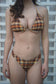 Vintage Plaid Top